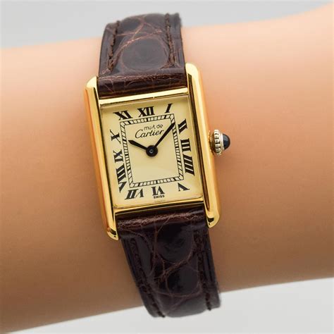 ladies cartier tank watch affordable similar